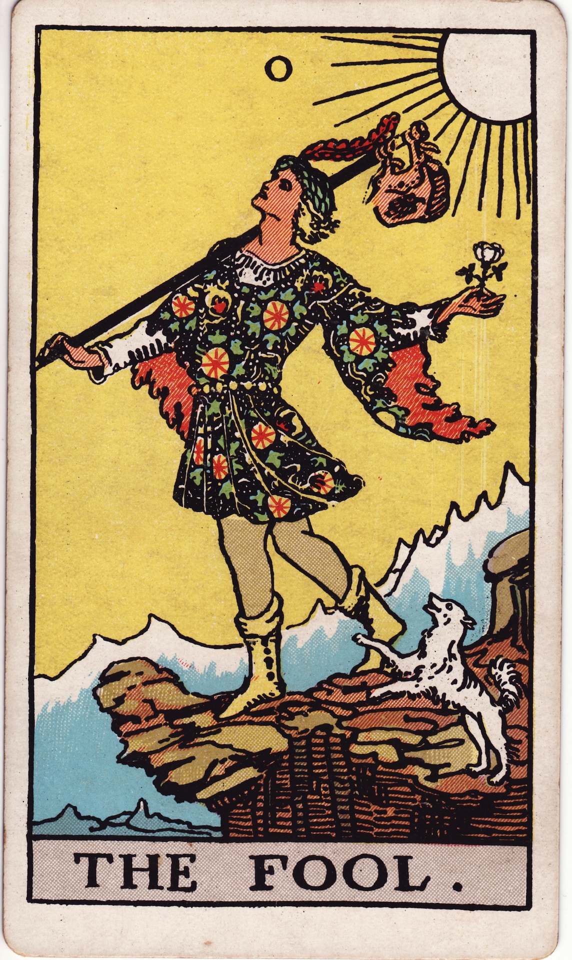 塔羅牌 The Fool 愚者 新開始 感情新篇章